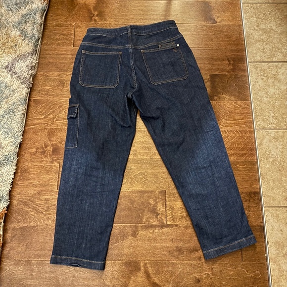 Pilcro Dark Blue Womens Jeans - Picture 2 of 4